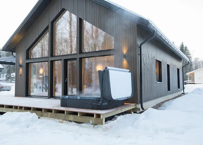 Arctic Modern In With Jacuzzi